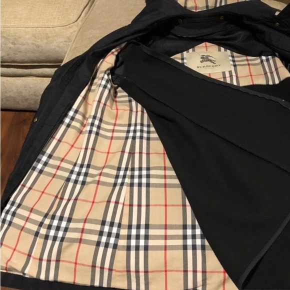 Burberry “black Kayla” coat.